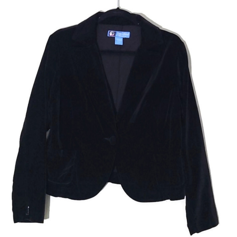 Black Velvet Blazer/Jacket